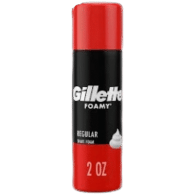 GILLETTE SHAVE FOAM REGULAR 2OZ
