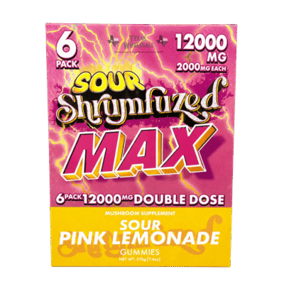 SHRUMFUZED MAX 6PK SOUR PINK 5CT