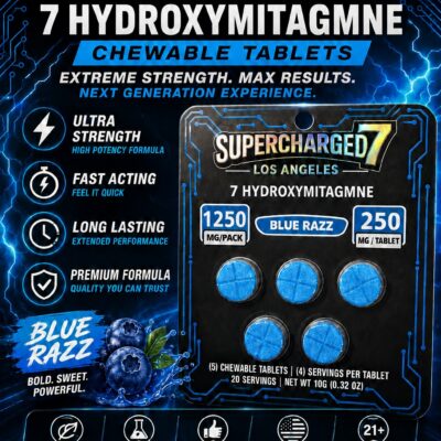 SUPERCHARG 7OH 250MG 5PK BLU 10C