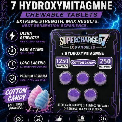 SUPERCHARG 7OH 250MG 5PK COT 10