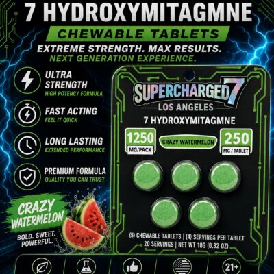 SUPERCHARG 7OH 250MG 5PK CRAZ 10