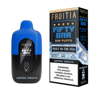 FIFTY BAR FRUI MENTHOL TOBACC 5C