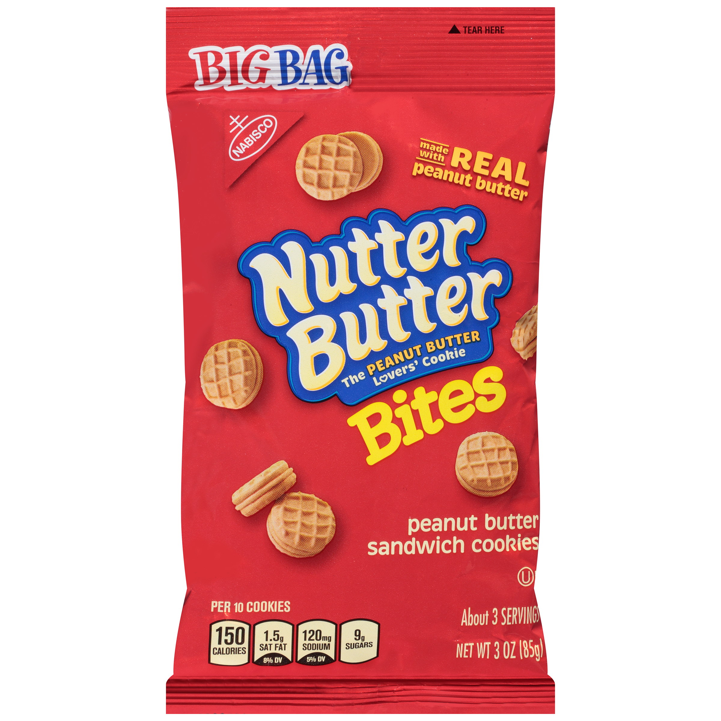 NAB B.BAG NUT BUTTER 12CT