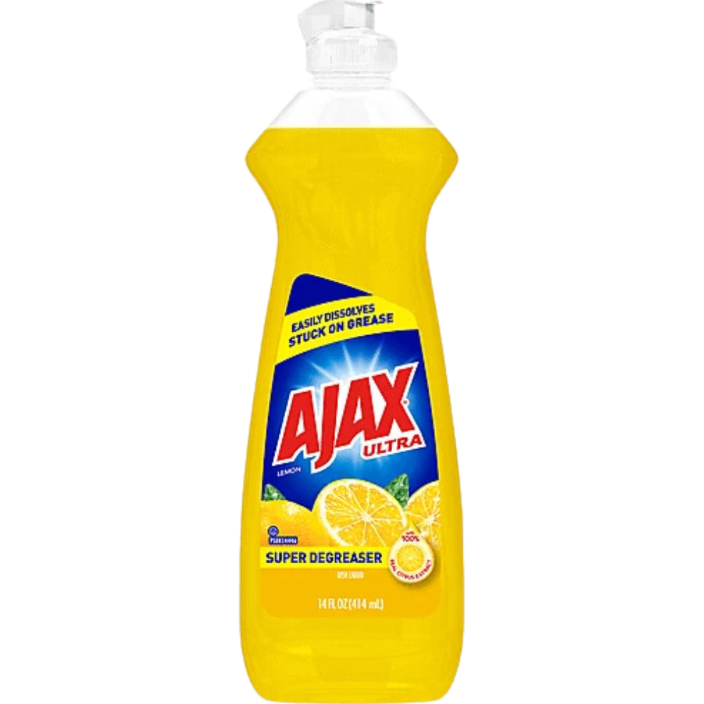 AJAX DISH LIQ LEMON 14OZ 20CT