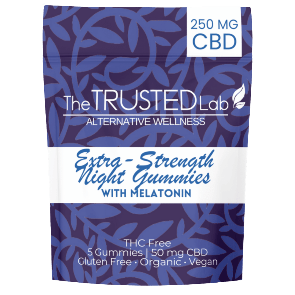 TRUSTED GUMMY 250MG 5PK NIGHT 15