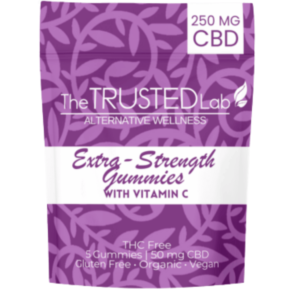 TRUSTED GUMMY 250MG 5PK DAY 15CT