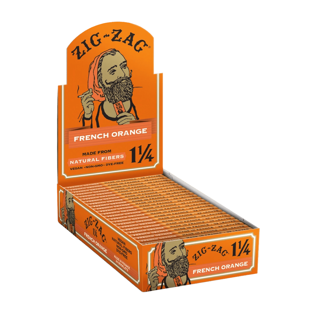 ZIG ZAG PAPER ORANGE 24CT