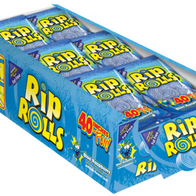 RIPS ROLLS BLUE RASPBERRY 24CT