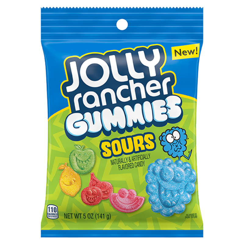 JR PEG GUMMIES SOURS 6.5OZ