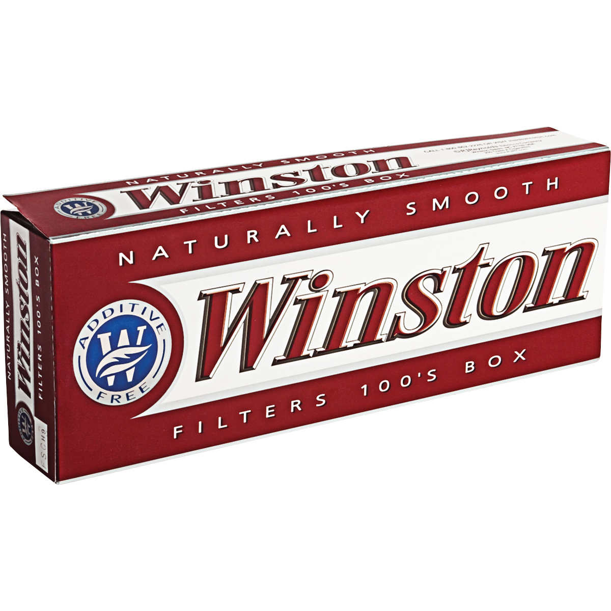 WINSTON RED 100 BOX