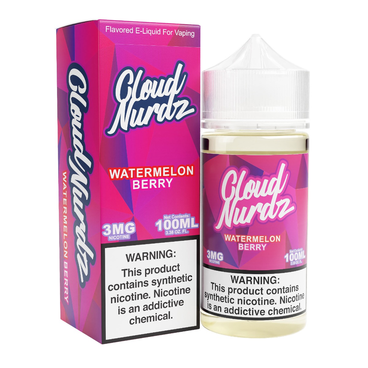 CLOUD NURDZ 100ML WATERMELON BERRY 6MG