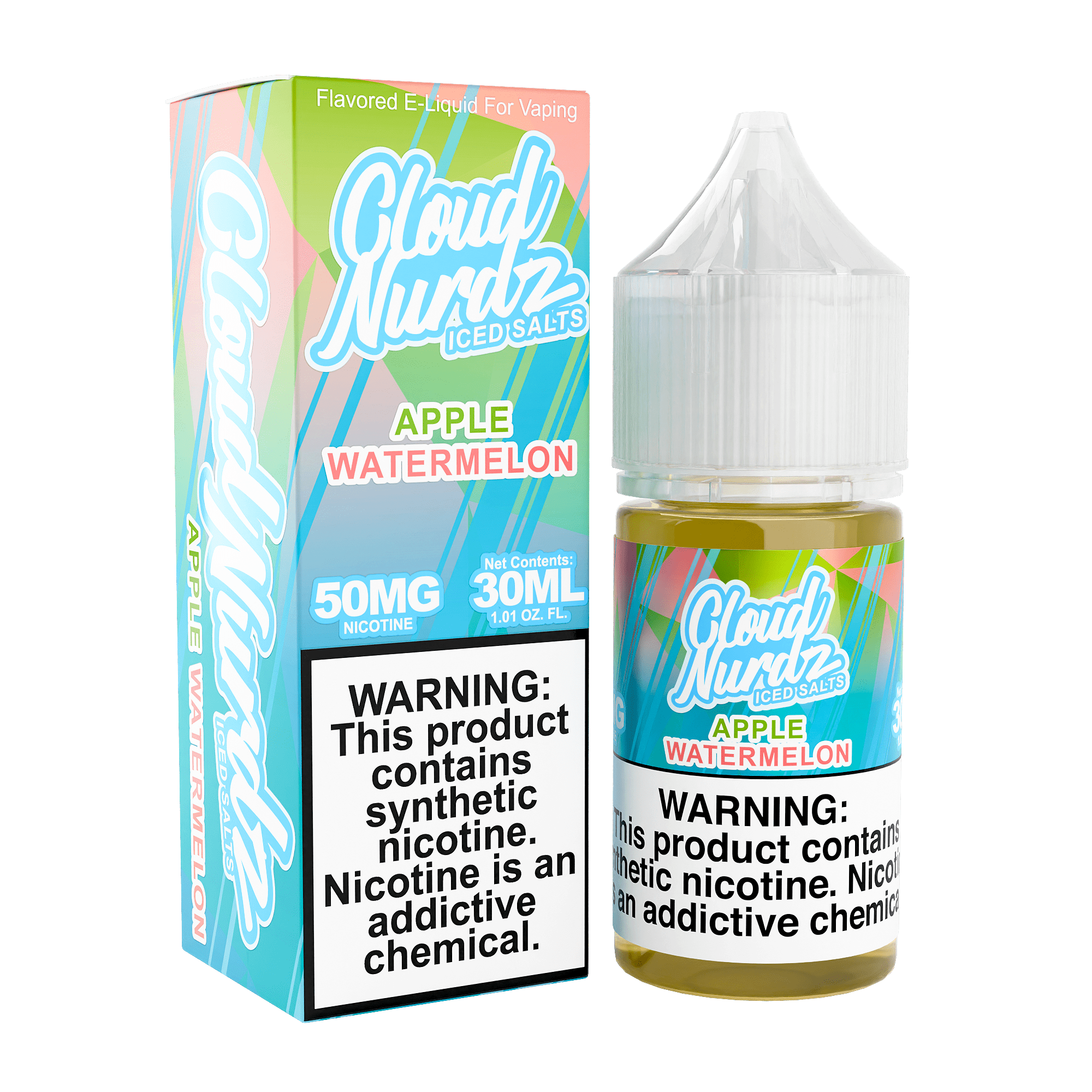 CLOUD NURDZ 30ML ICE APP WM 50MG