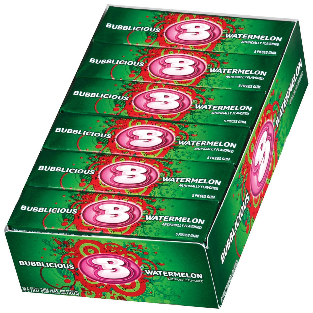 BUBBLICIOUS WATERMELON 18CT
