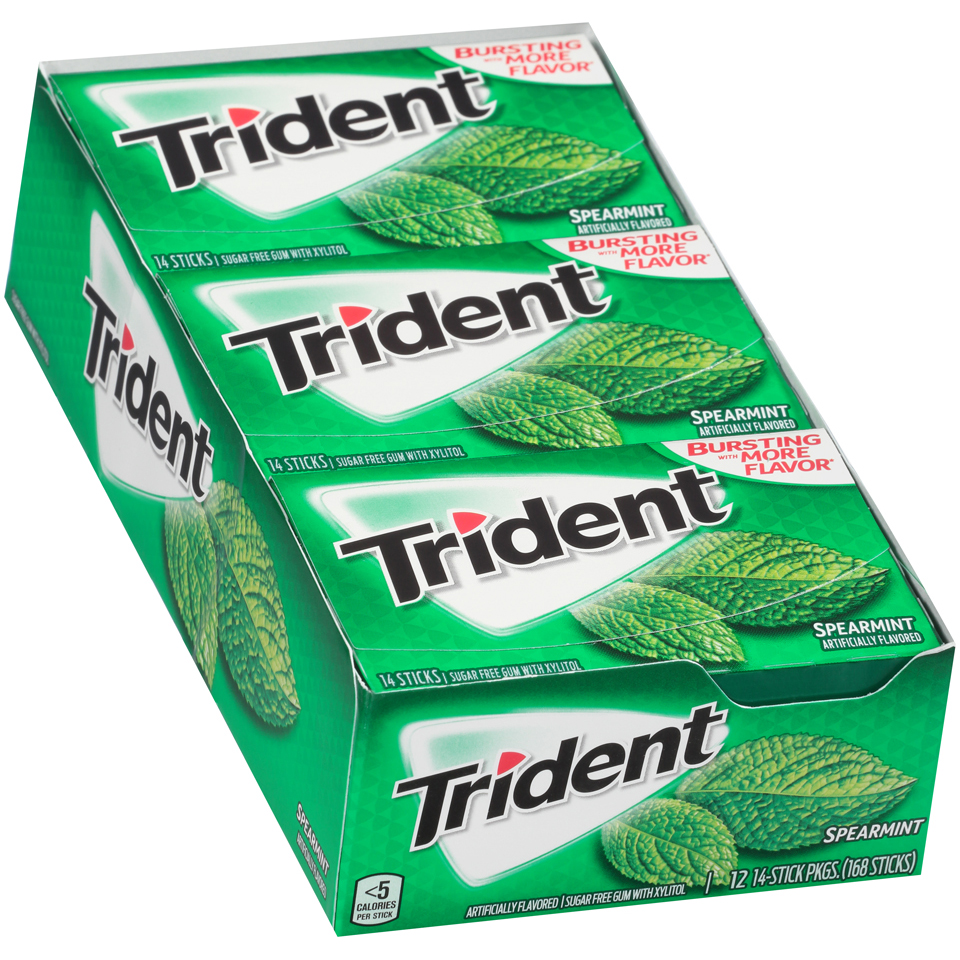 TRIDENT VALUE SPEARMINT 12CT