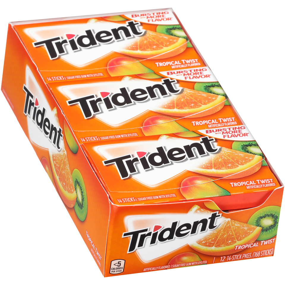 TRIDENT VALUE TROPICAL 12CT