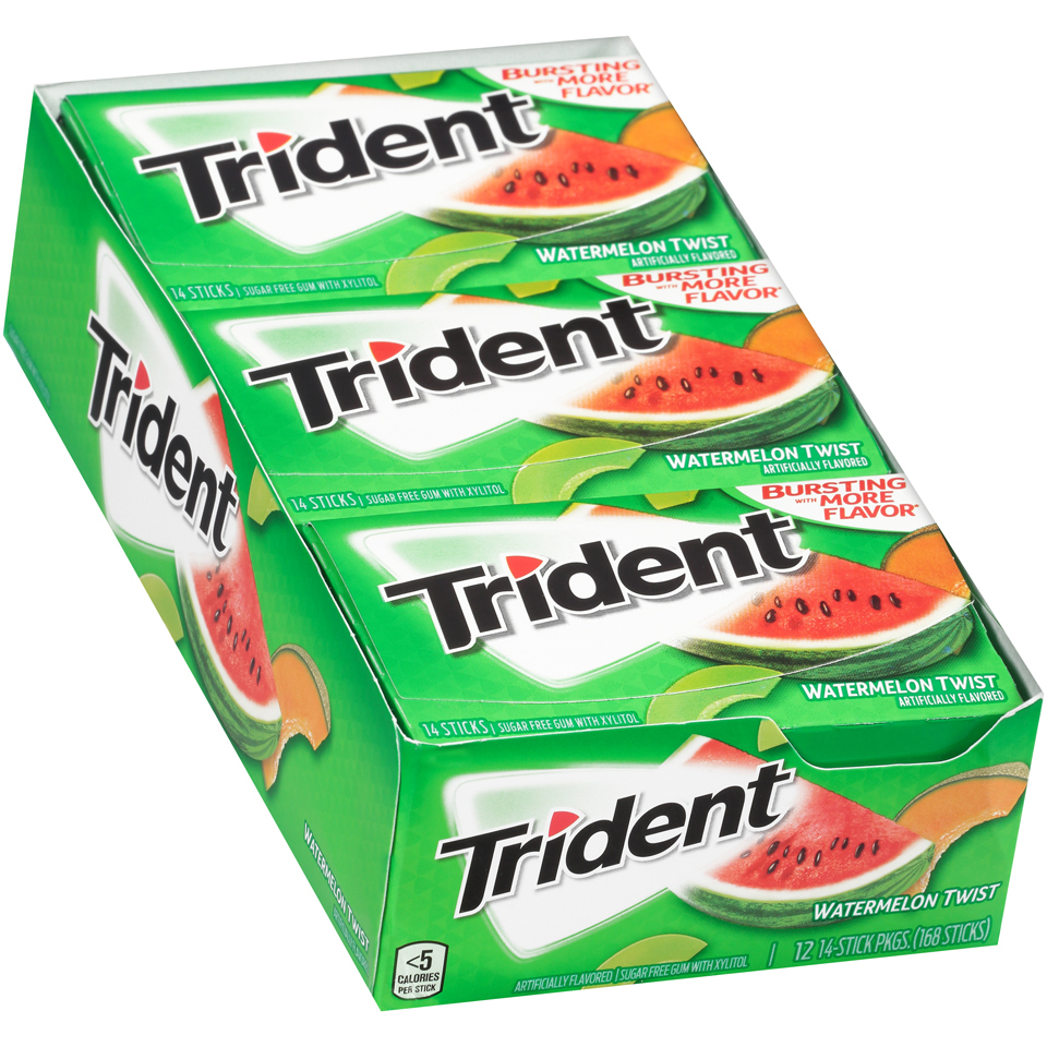 TRIDENT VALUE WATERMELON 12CT