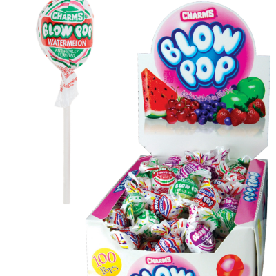 CHARMS POP ASSORTED 100CT