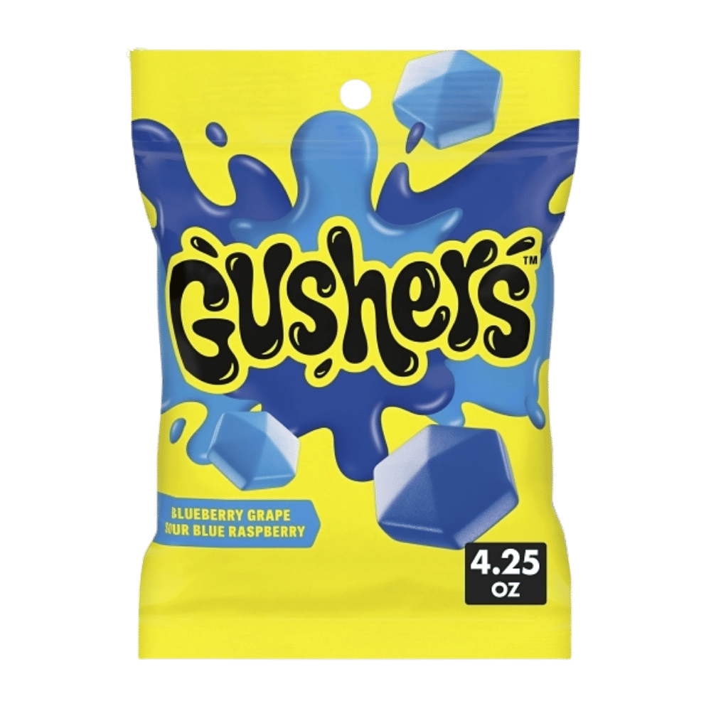 GUSHERS FRUIT BGRA/SOU 4.25OZ 8C
