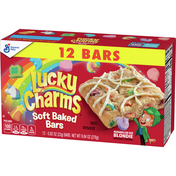 LUCKY CHARMS TREATS BARS 12CT