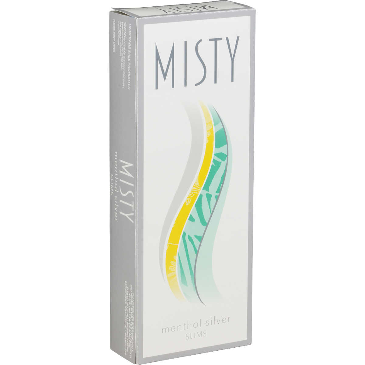 MISTY SILVER MEN 100 BOX