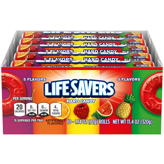 LIFE SAVER FIVE FLAVOR 20CT