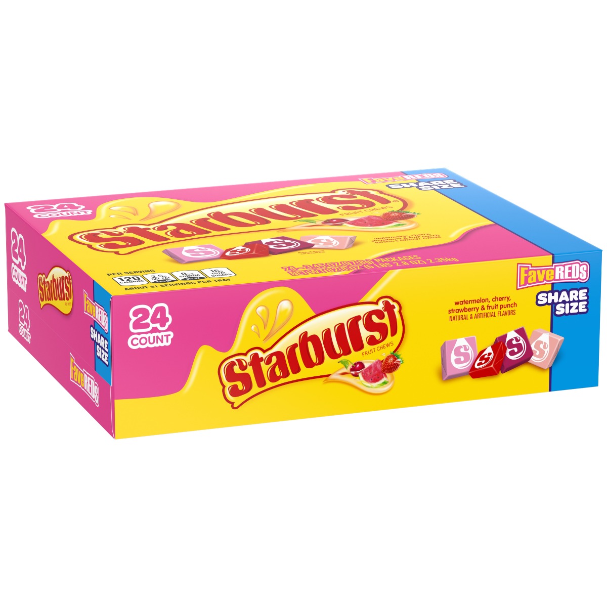 STARBURST FAVE REDS KING 24CT