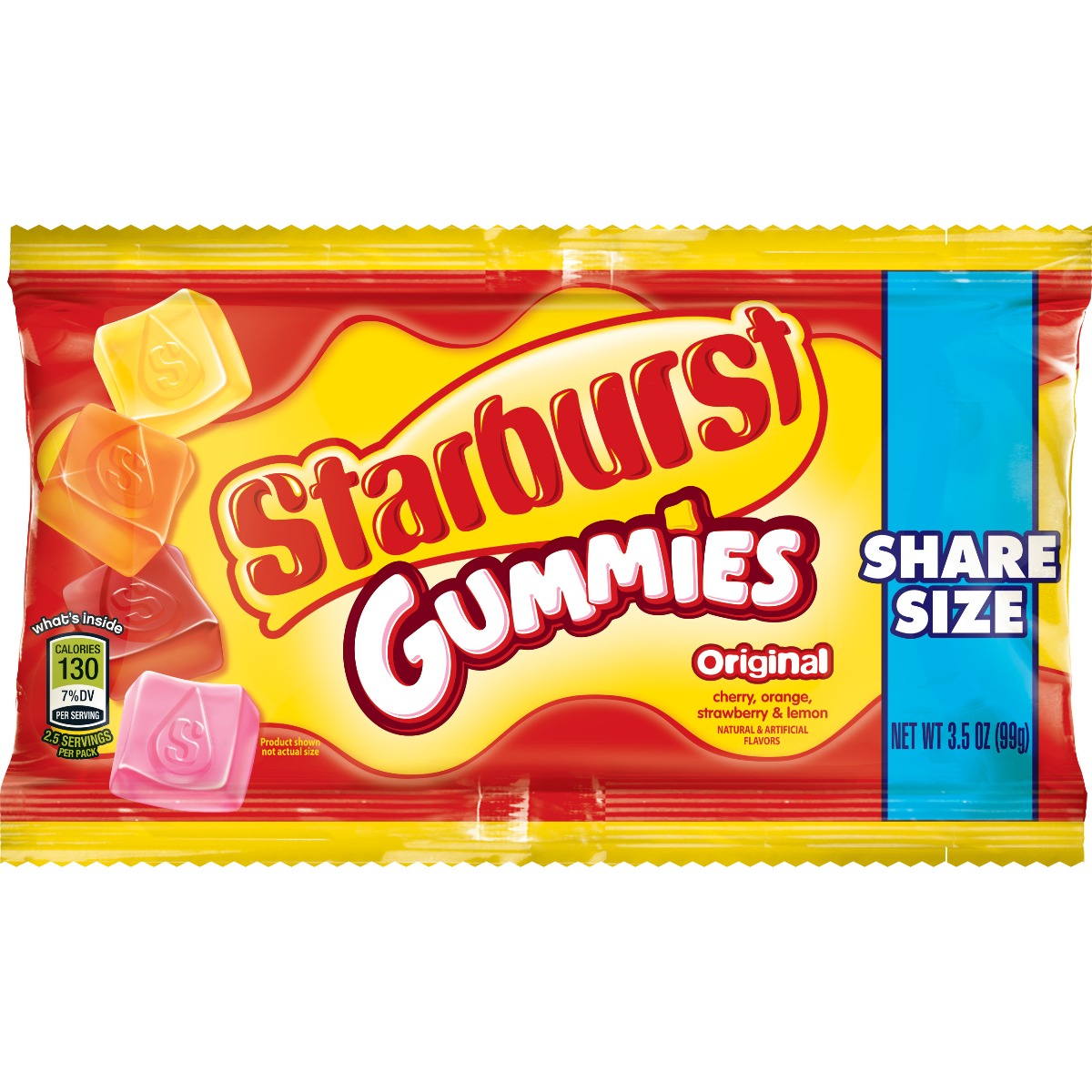 STARBURST GUMMIES ORIG K/S 15CT