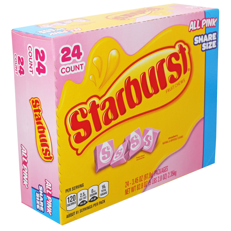STARBURST ALL PINK KING 24CT