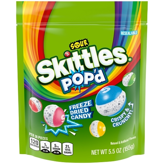 SKITTLES POPD SOUR 5.5OZ