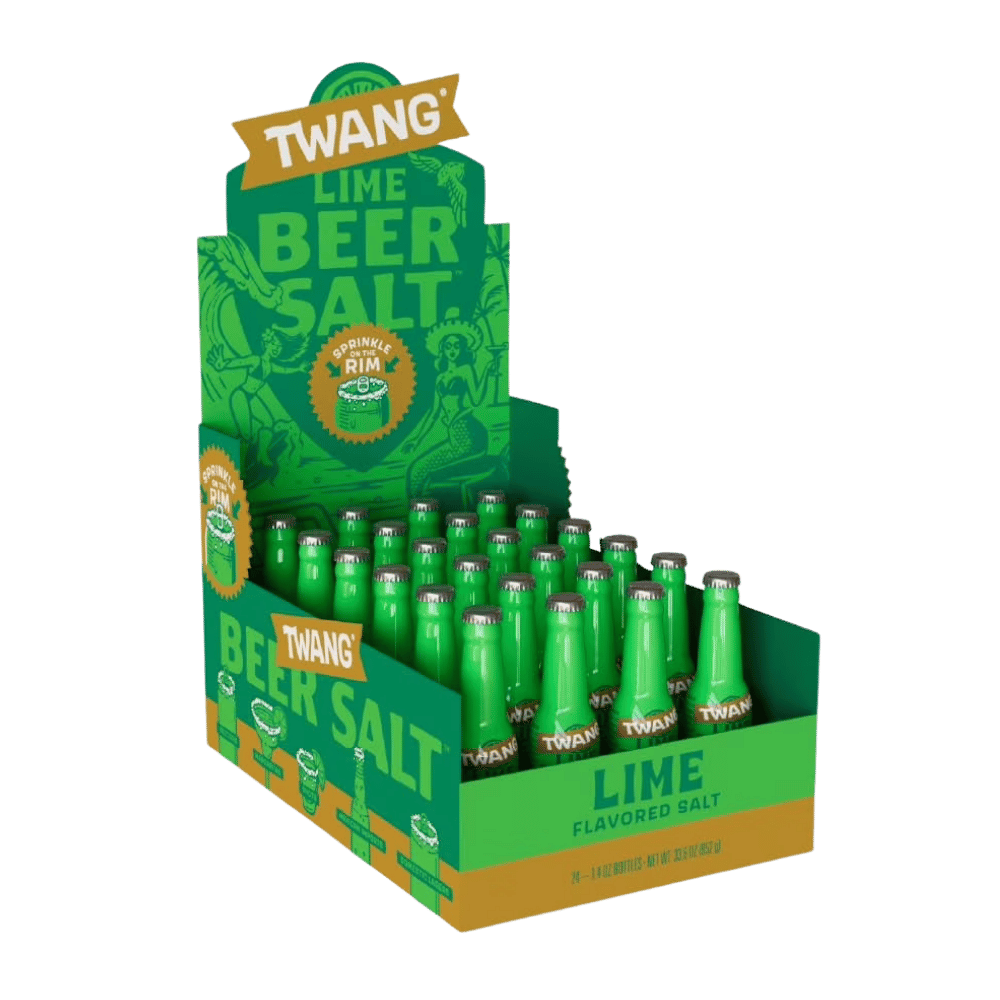 TWANG BEER BOTTLE LIME 24CT