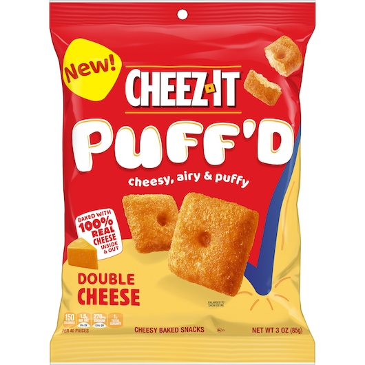 KEL CHEEZ IT PUFF'D DOUBLE 3OZ