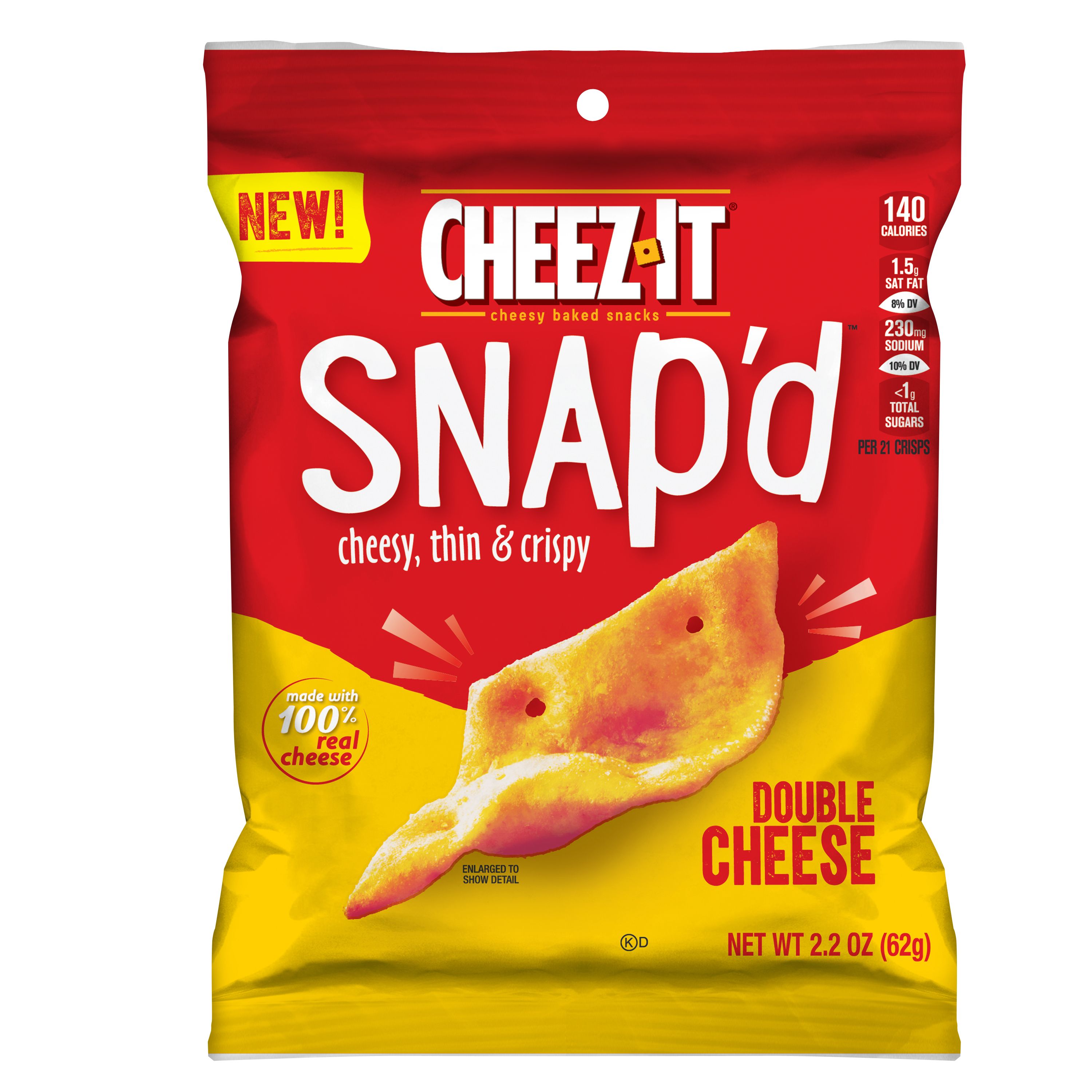 KEL CHEEZ IT SNAP'D 2.2oz