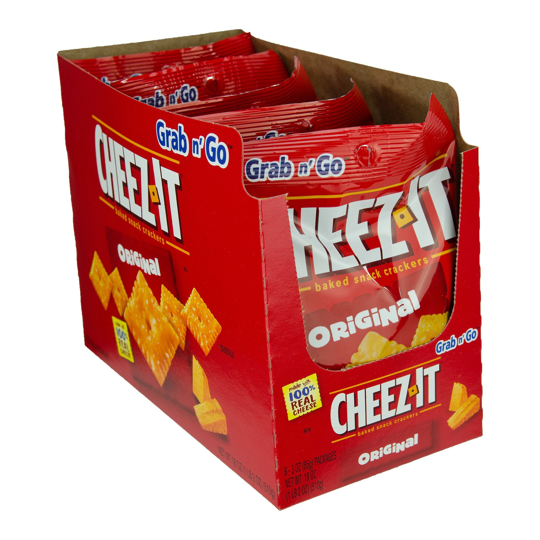 KEL CHEEZ IT ORIGINAL 3OZ 6CT
