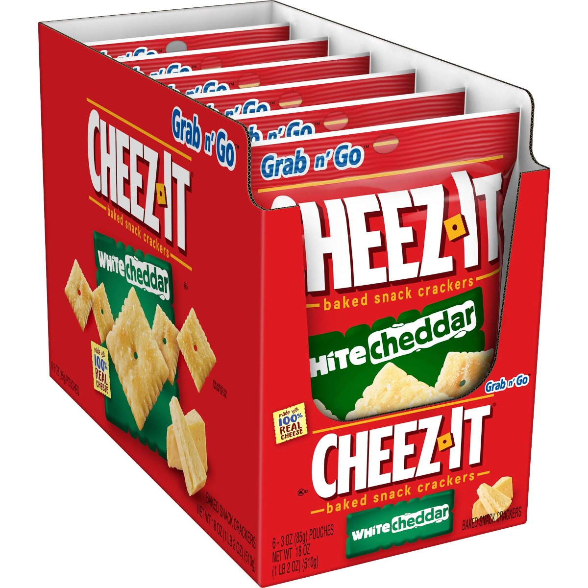 KEL CHEEZ IT WH.CHEDDAR 3OZ 6CT