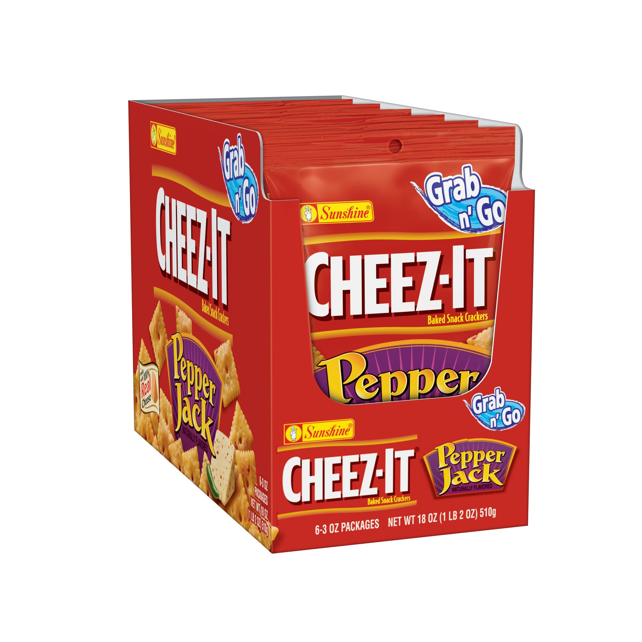 KEL CHEEZ IT PEPPER JACK 3OZ 6CT