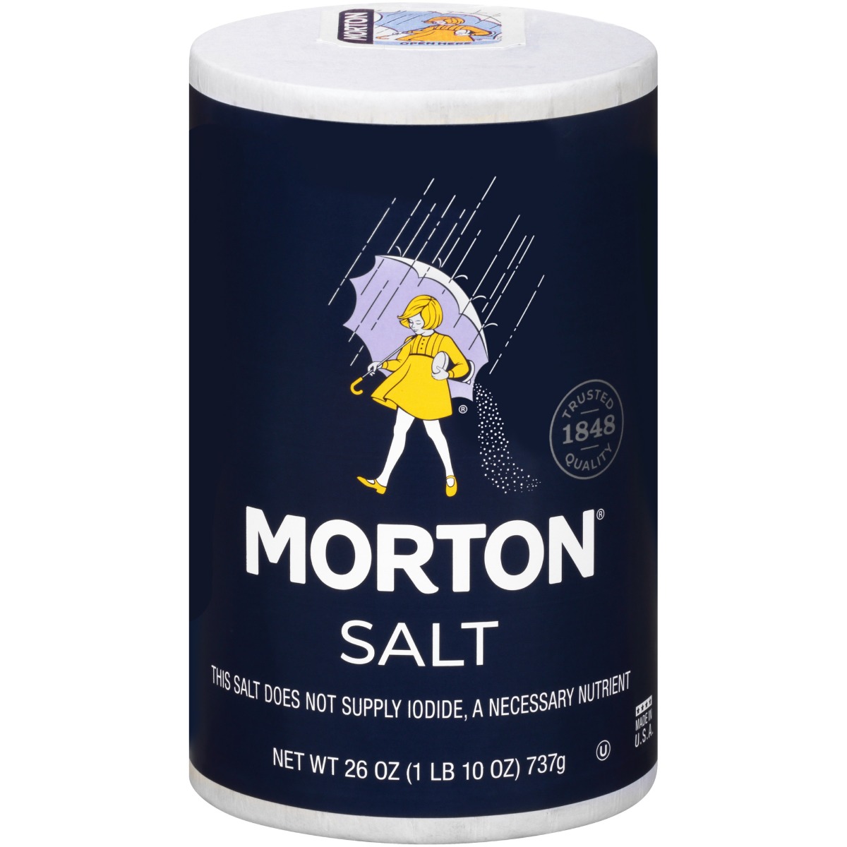 MORTON SALT PLAIN 26OZ