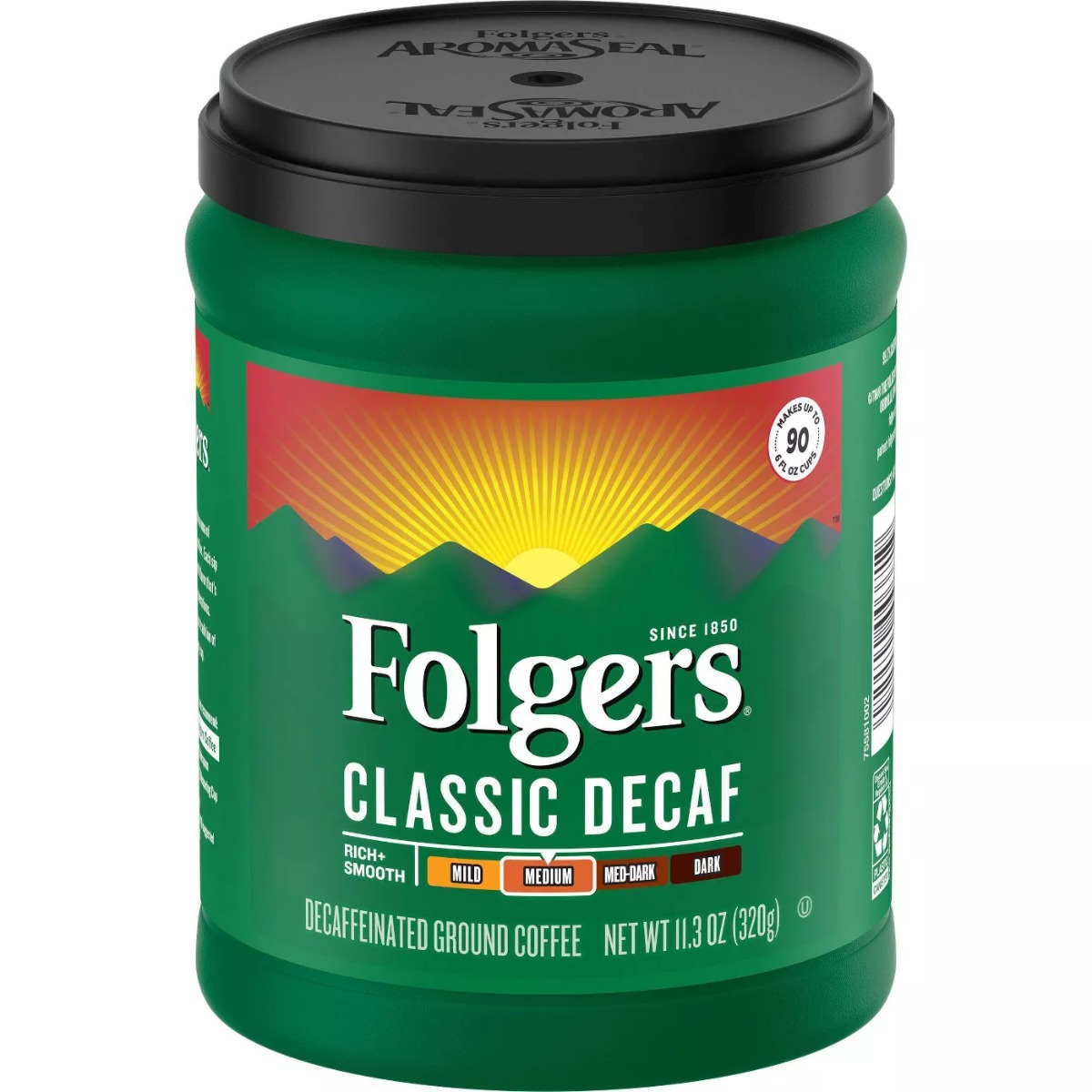 FOLGERS DECAF COFFEE 9.6OZ
