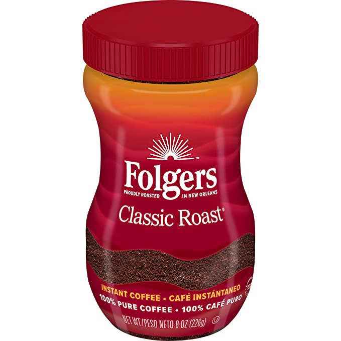 FOLGERS INSTANT COFFEE 3OZ
