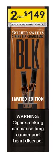 BLK 2/1.49 COCOA 15/2PK