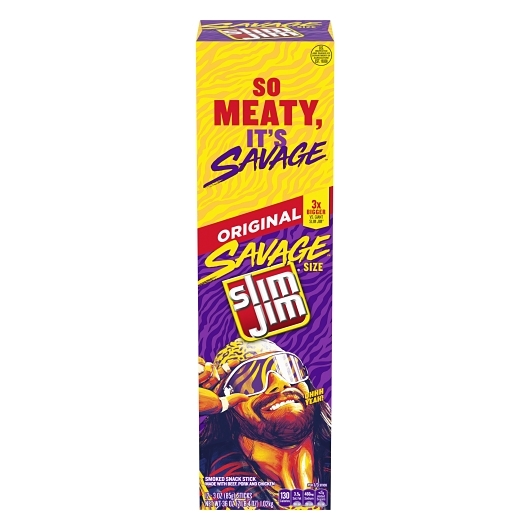 SLIM JIM SAVAGE ORIGINAL 12CT