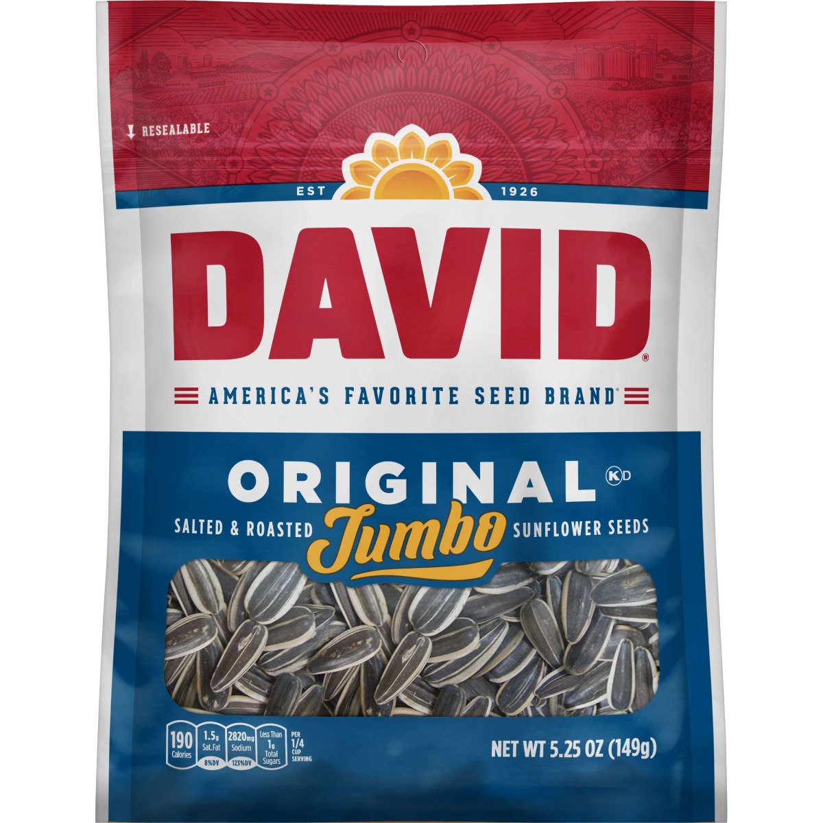 DAVID SUN JUMBO ORIGINAL 5.25OZ