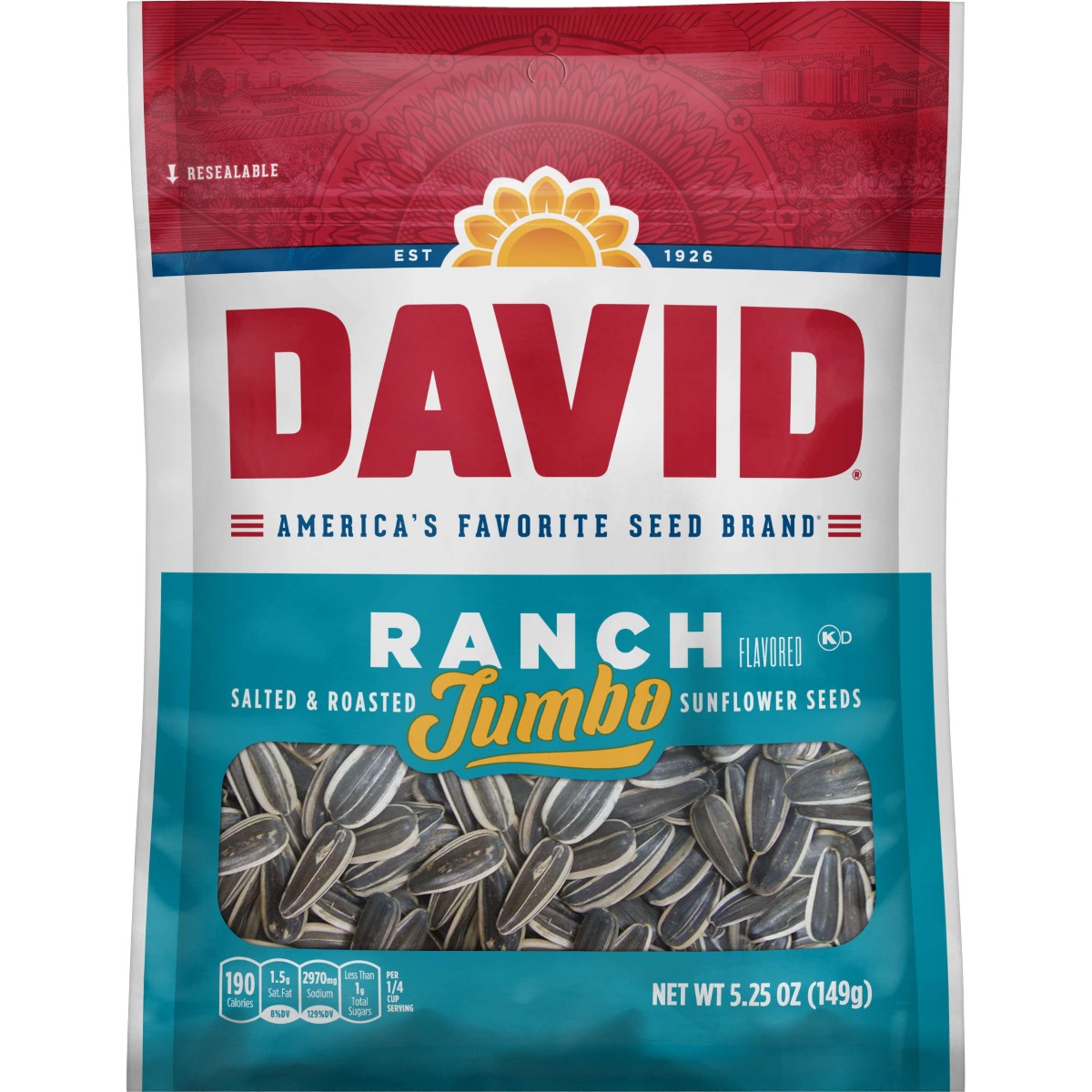 DAVID SUN JUMBO RANCH 5.25OZ