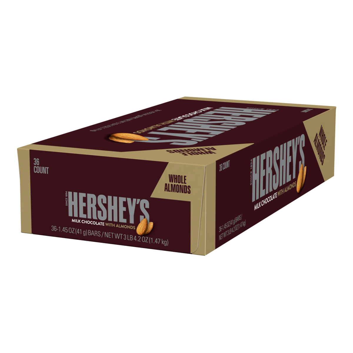 HERSHEY ALMOND 36CT
