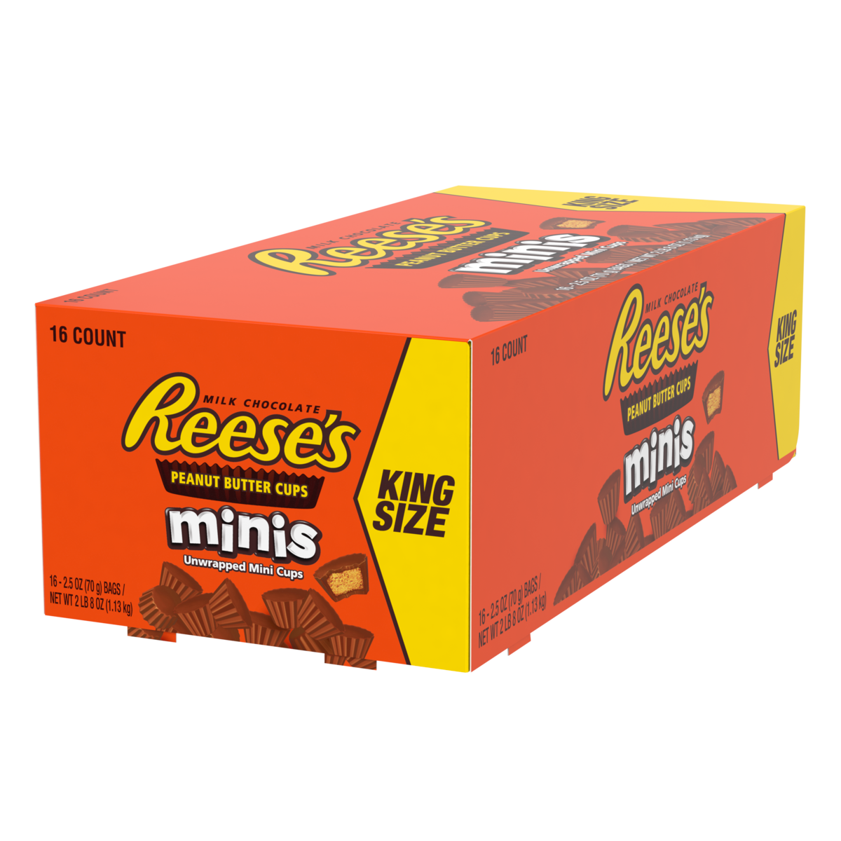 REESES P/B CUP MINIS K/S 16CT