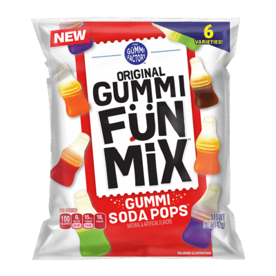 GFM GUMMI SODA POPS 5OZ 12CT