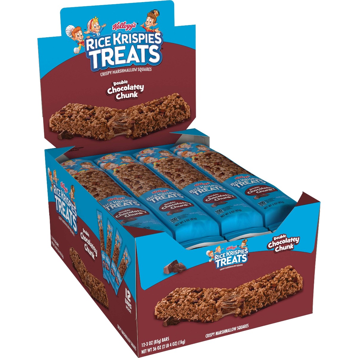 KEL RICE KRISP MEGA D.CHOCO 12CT