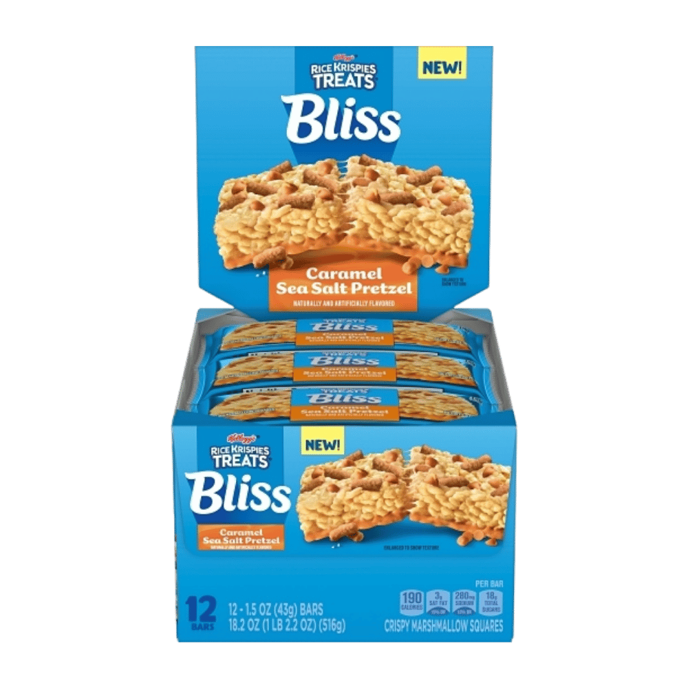 KEL RICE KRISP BLISS CARAMEL 12C