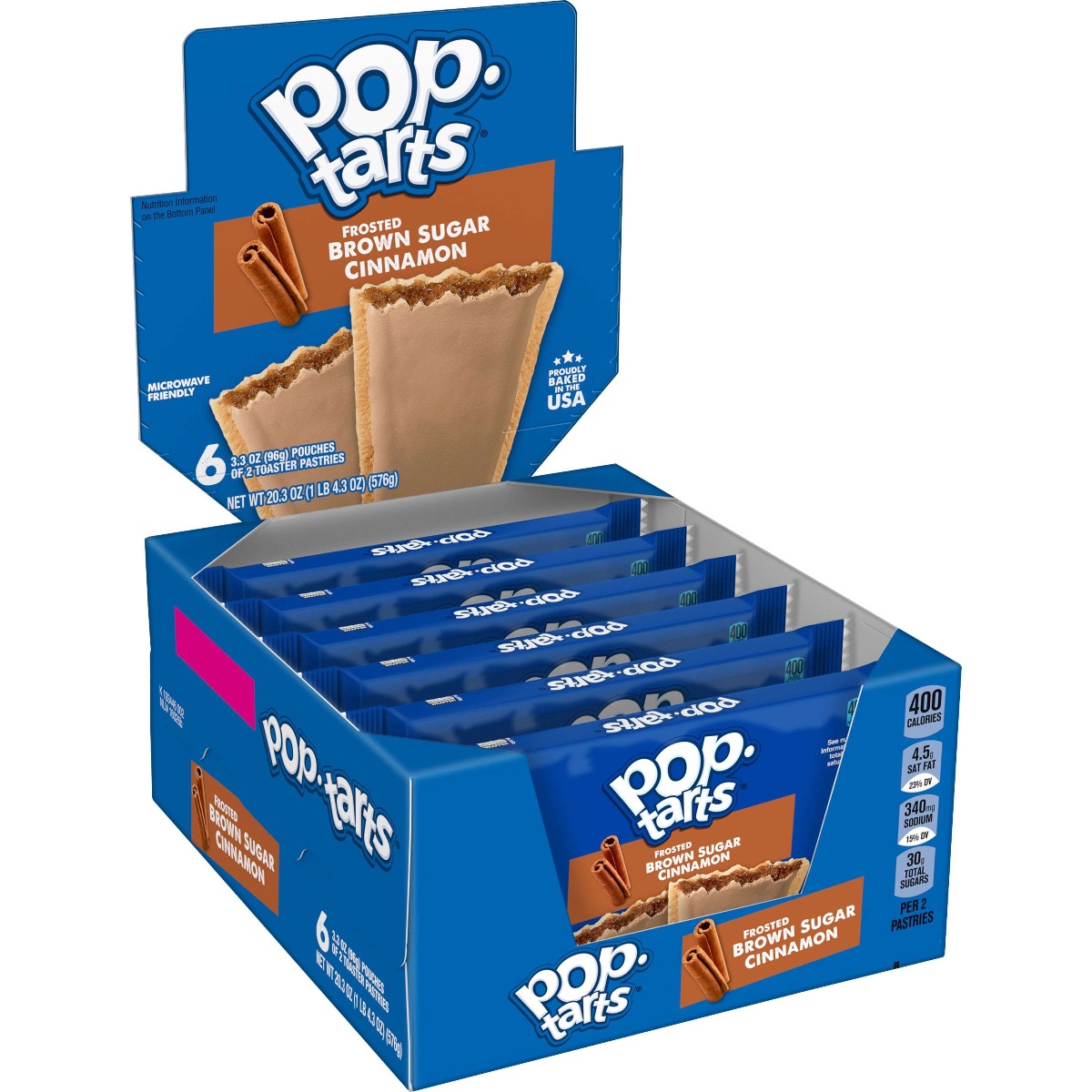 KEL POP TARTS BS.CINNAMON 6CT