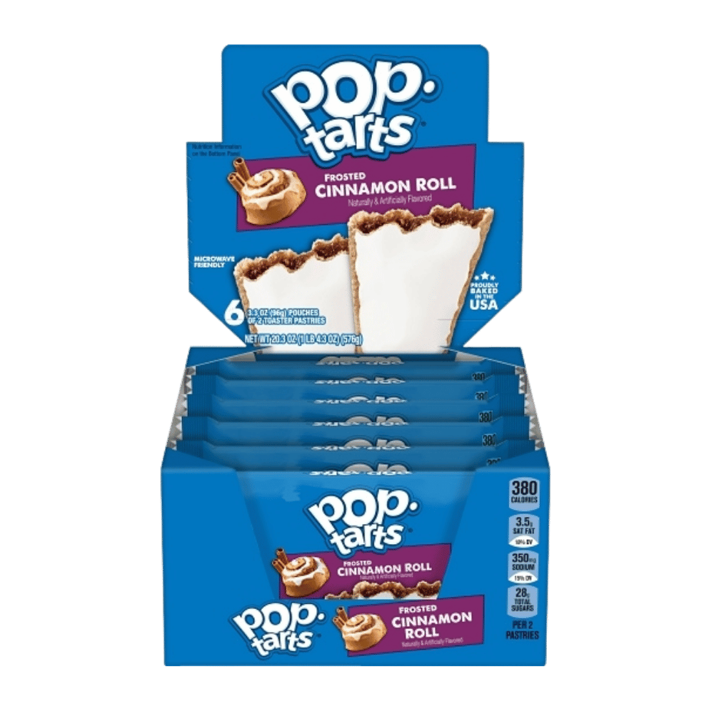KEL POP TARTS CINNAMON ROLL 6CT