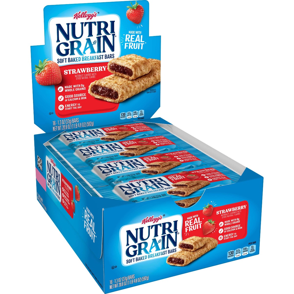 KEL NUTRI-GRAIN STRAWBERY 16CT